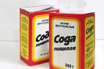 Очистка содой